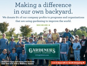 gardeners supply charity